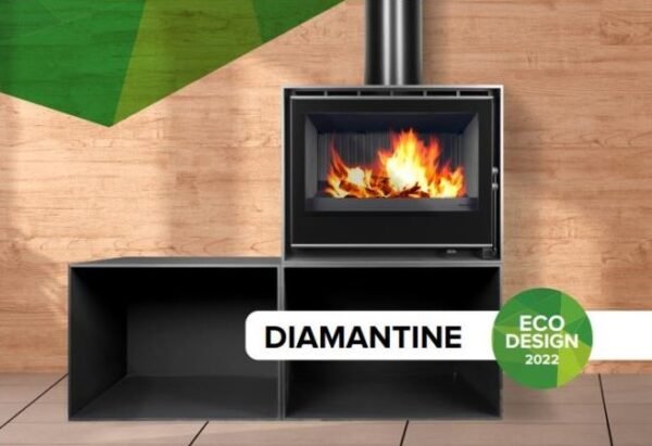 Front Wood Fireplace DIAMANTINE - Bellido