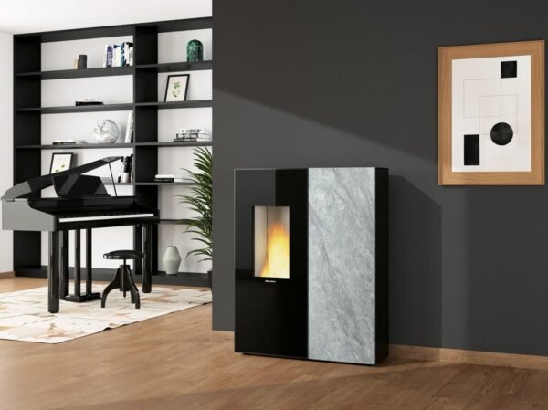 Stufa a pellet ermetica canalizzata SHARON PLUS - La Nordica - Extraflame