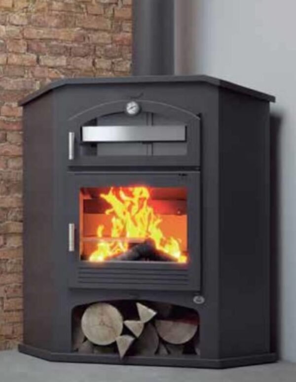 Corner Stove with Oven M-106 R 11.5 kW - FM Calefacción - Image 2