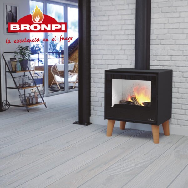 Wood Stove ARUS 12.5 kW - Bronpi