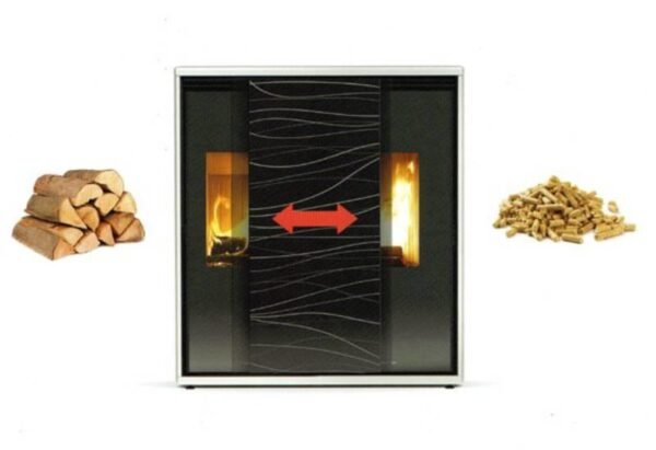 Hybrid Wood-Pellet Stove REVERSE - Jolly Mec - Image 8