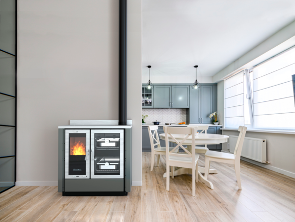 Cucina a legna FUSION 9,3 kW - Lincar - immagine 7