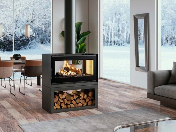 Double-sided Wood Stove M-172 LK M-122 LK - FM Calefacción