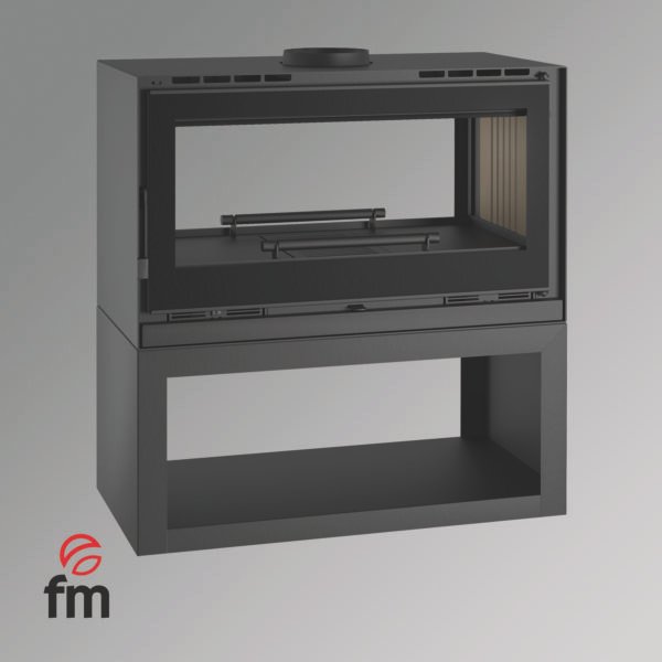 Double-sided Wood Stove M-172 LK M-122 LK - FM Calefacción - Image 2