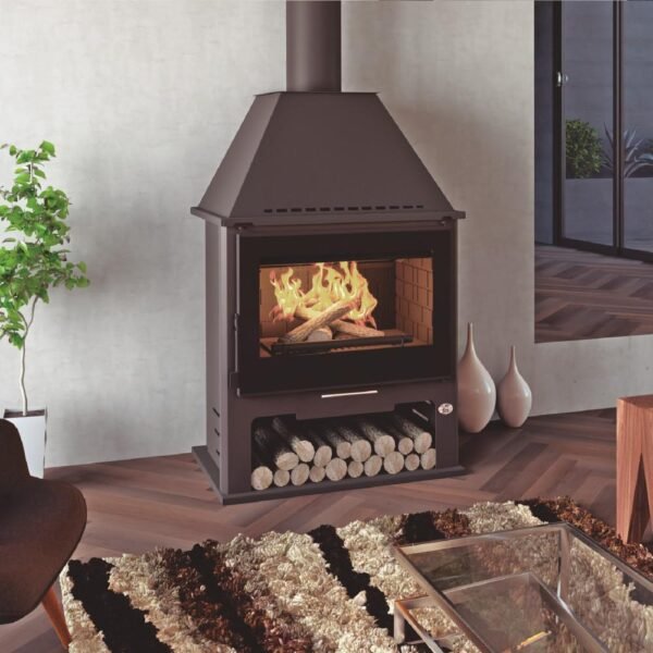 Ventilated Wood-burning Stove M-300-TK 12.5 kW - FM Calefacción