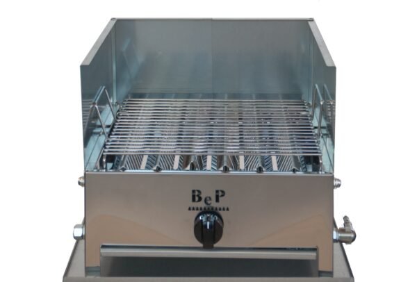 1-Burner Gas Barbecue with Table 46.5 cm - B. e P. - Image 6