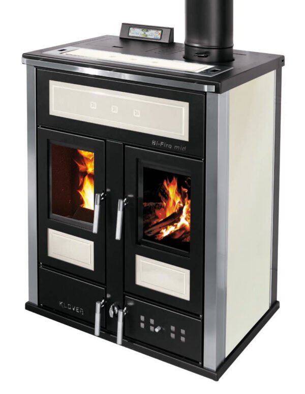 Hybrid Wood-Pellet Thermo Stove BI-FIRE MID - Klover - Image 2