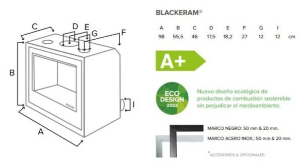 Insert à bois ventilé LLAMA CRISTAL - Bellido – Image 6