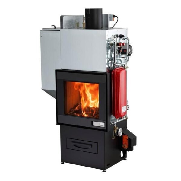 Wood/Pellet Thermal Fireplace FOGHET EVO IDRO - Jolly Mec