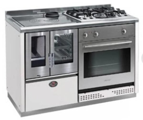 Cucina a legna PRIMA 120 PLUS - Ugo Cadel