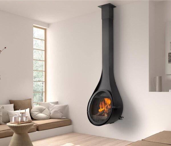 Cheminée à bois MINI DROP 9,5 kW - Rocal