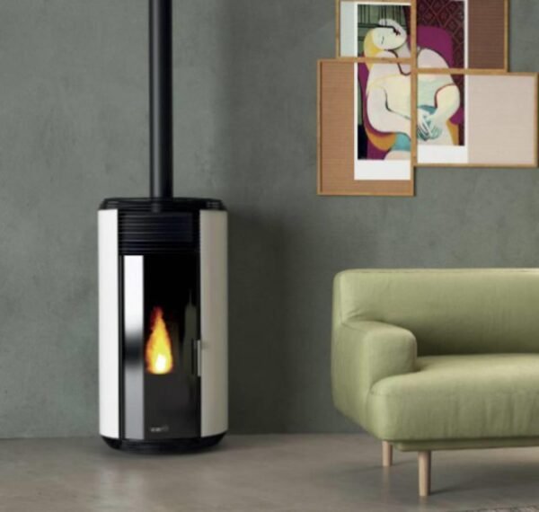 Poêle à granulés sans électricité JESSICA NATURAL Air 8 kW - Laminox