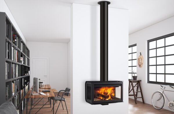 Cheminée à bois CITY 14,1 kW - Rocal