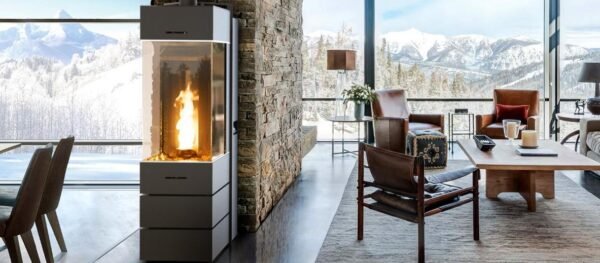 Ductable Pellet Stove BELLAVISTA S 2 10.5 kW - Thermorossi