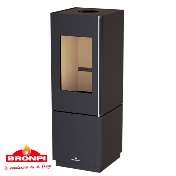 Wood Stove BOMBAY F 9 kW - Bronpi - Image 2