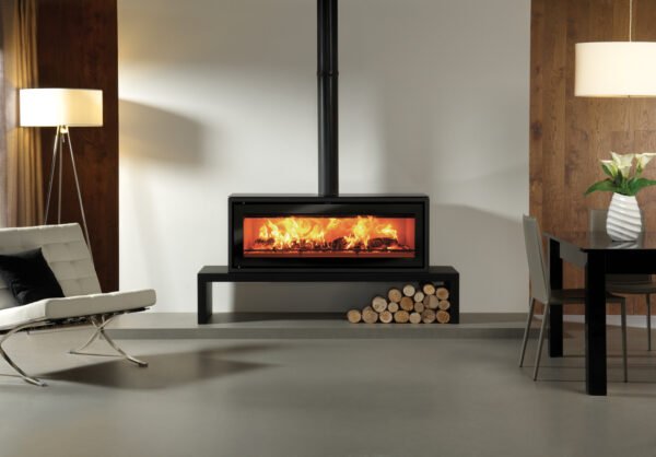 Camino a legna STUDIO 3 FREESTANDING 11 kW - Gazco