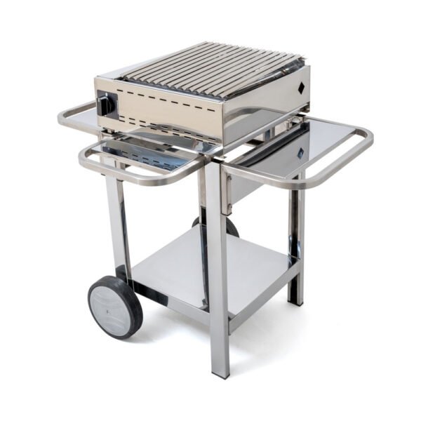 Barbecue a gas con carrello cm. 46 - Kimmer - immagine 2