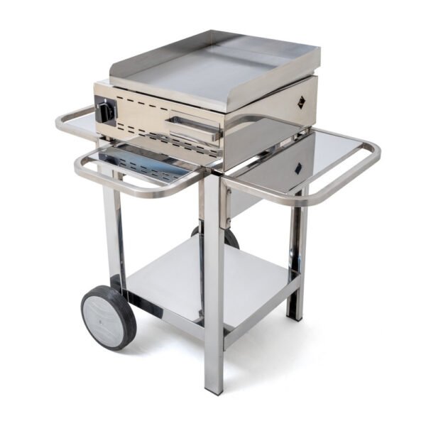 Barbecue a gas con carrello cm. 46 - Kimmer - immagine 3