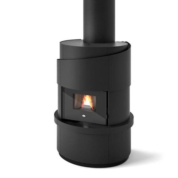 Caminetto a pellet a parete completo DANTE 7,5 kW - Eva Calor - immagine 3